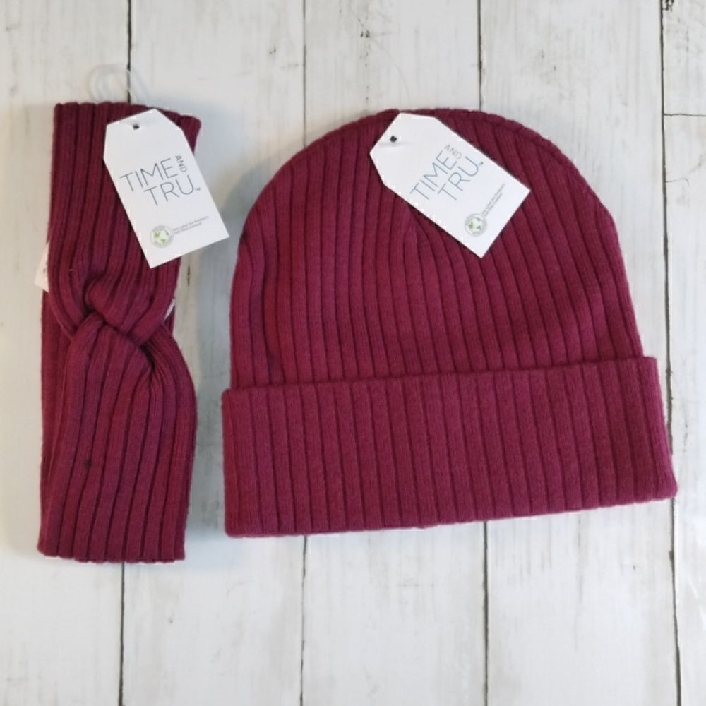 Beanie Hat & Head Wrap